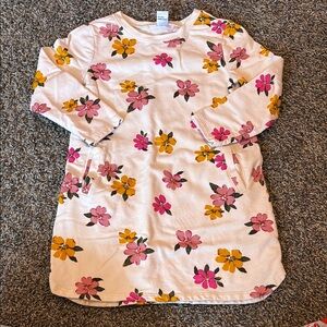 Floral Long Sleeve Dress with Pockets